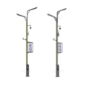 5M-12M Multi-functional Digital Billboard Advertising Screen  Smart light Pole Manufacturer