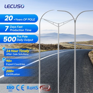 Competitive Price 3M-15M Street Lighting Poles from China Suppliers - Hot Dip Galvanized Steel & ...