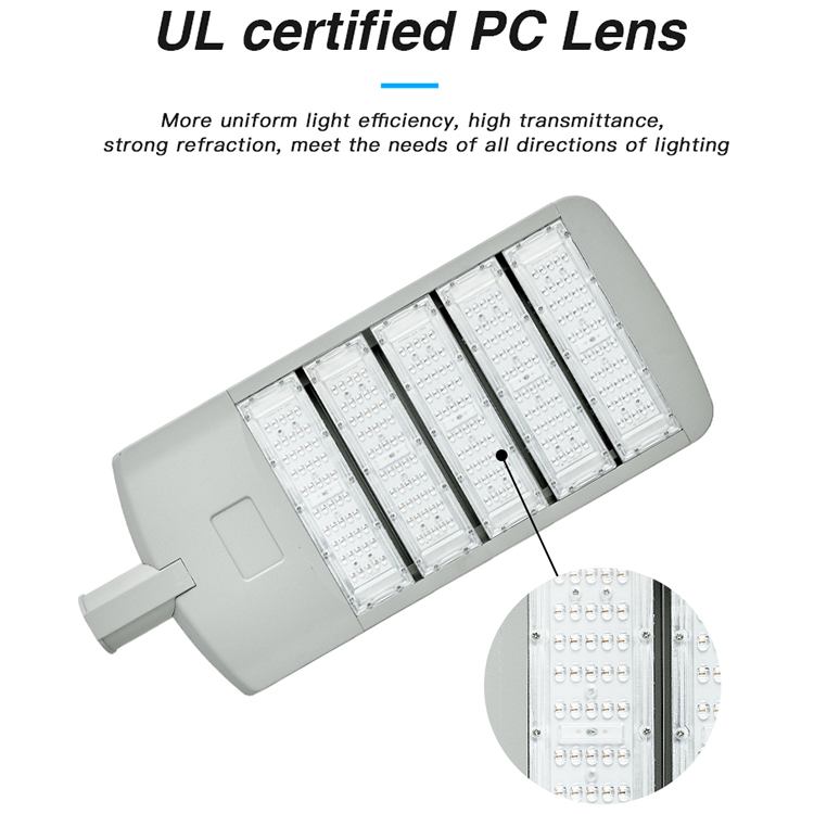 Manufacturer Waterproof Ip66 100w 150w 200w 250w 300w 350w SMD Aluminium Housing Street Light Led Modules Outdoor detial (3)