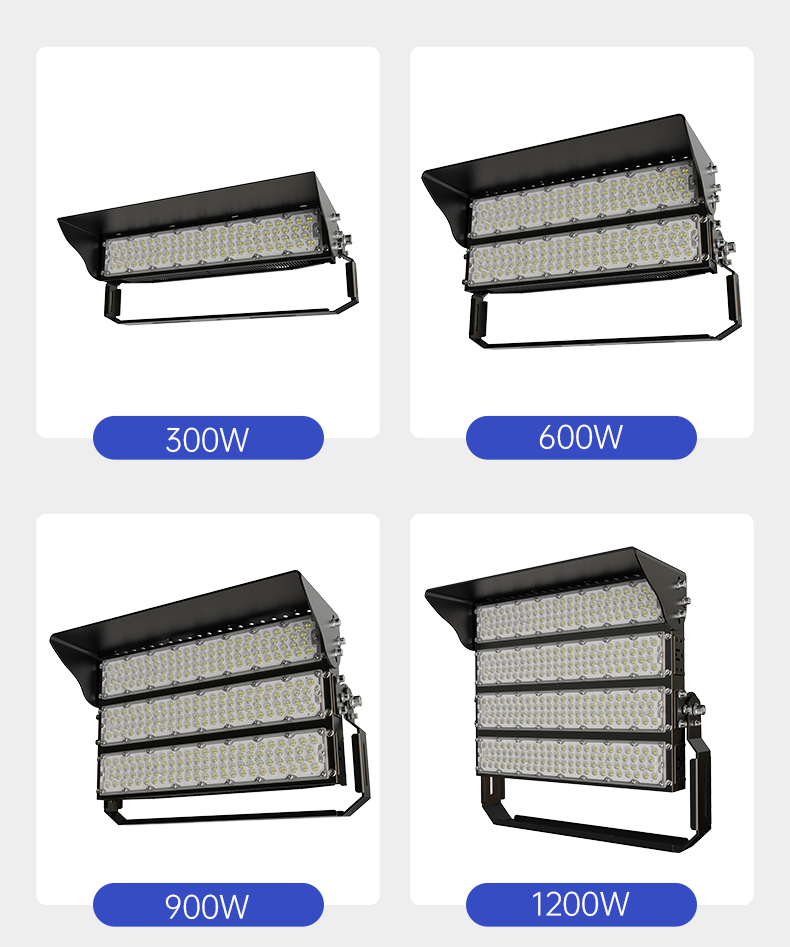 Farola solar moderna de ABS súper brillante para exteriores de 90W 100W 120W 150W, foco LED solar (5)