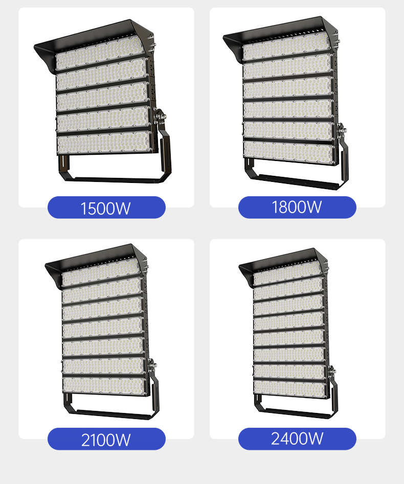 Farola solar moderna de ABS súper brillante para exteriores de 90W 100W 120W 150W, foco LED solar (6 unidades)