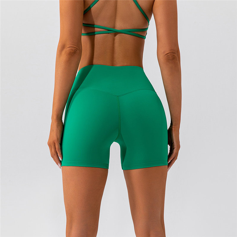 Customized High Waisted Athletic Training shorts manufacturers