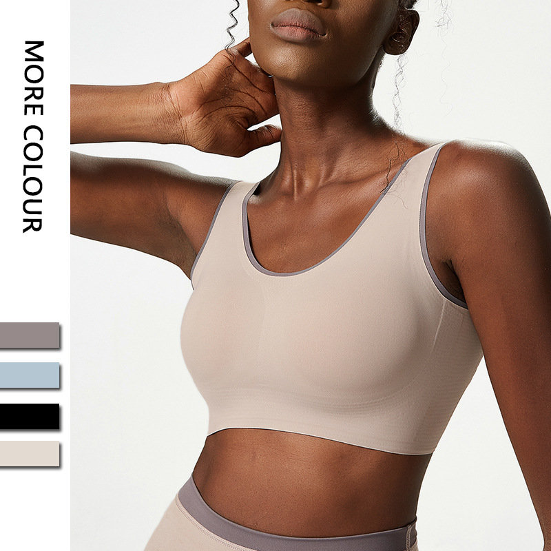 Customized breathable mesh Buckle Yoga Bra manufacturers
