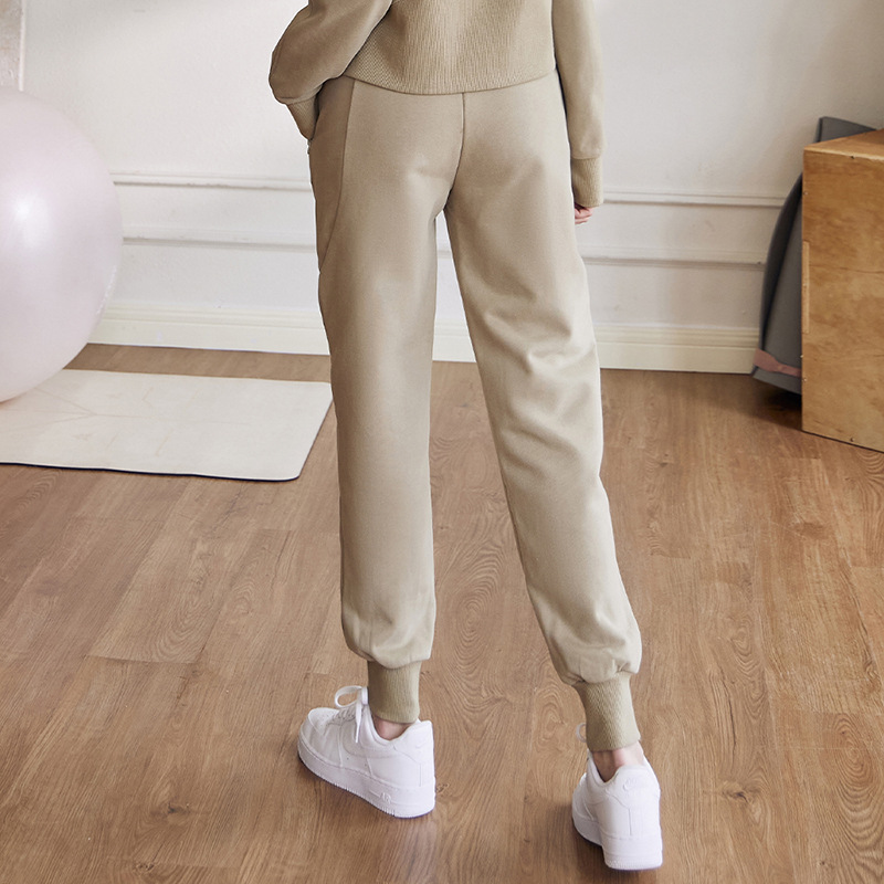 Custom Manufacturer Relaxed Casual Drawstring Zipper Pocket Jogger Pants