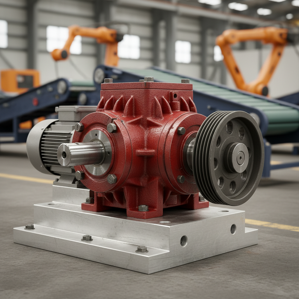 Gear Reducer For Industrial Automation And Machinery
