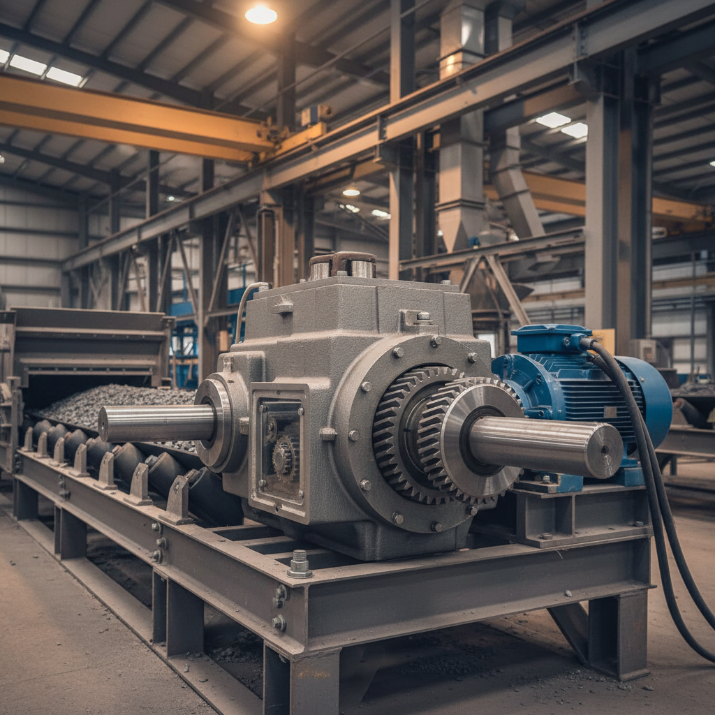 Parallel Shaft Gearbox For Conveyor Systems And Material Handling