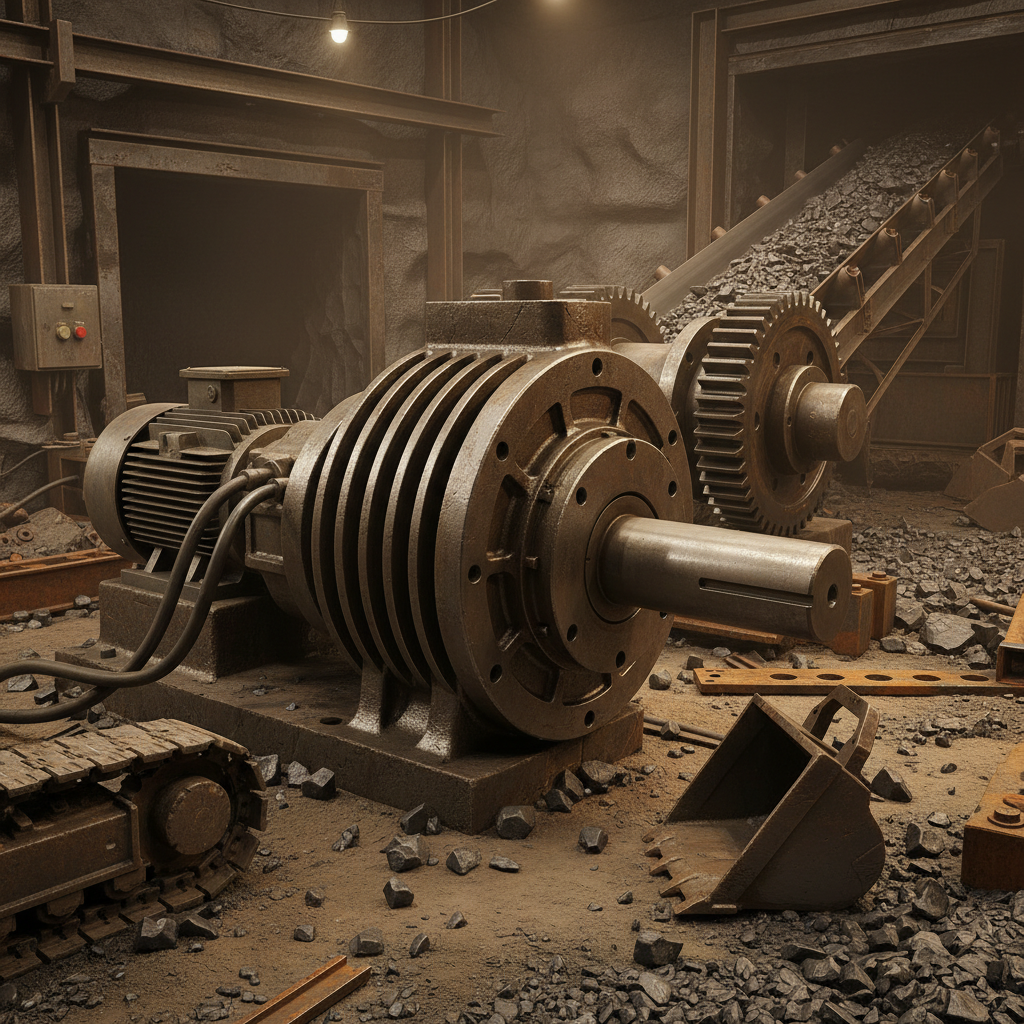 High Torque Worm Gearbox For Mining And Heavy Equipment Applications
