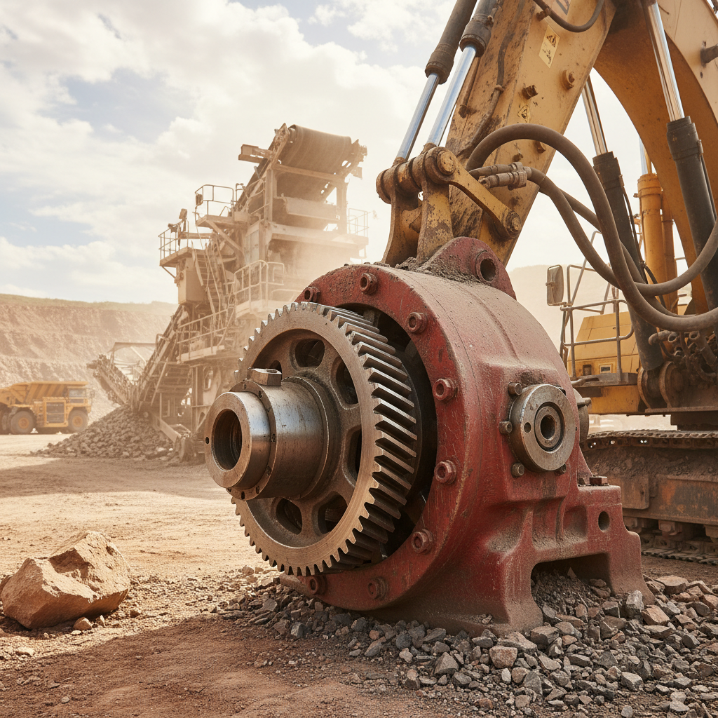 Gear Reducer For Mining And Heavy Equipment Applications