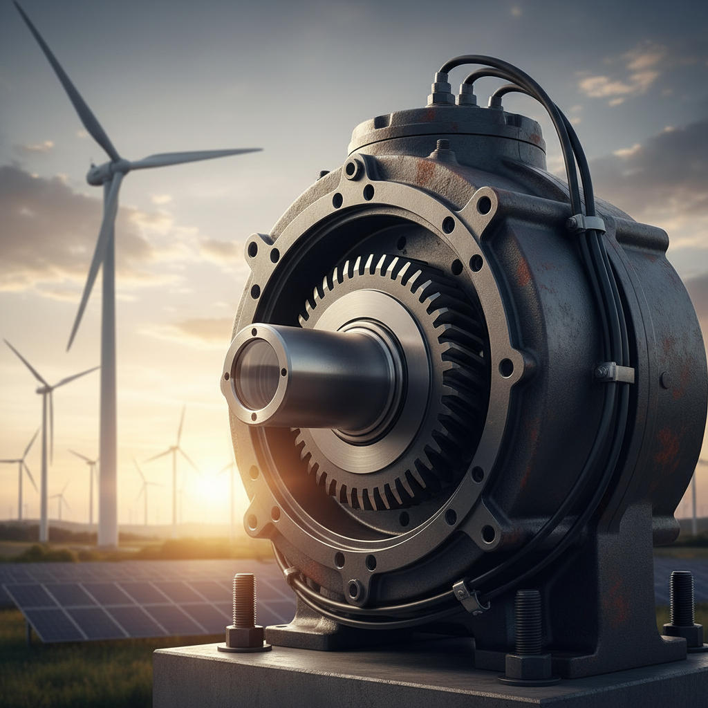 Hollow Shaft Gearbox For Wind Power And Renewable Energy Systems
