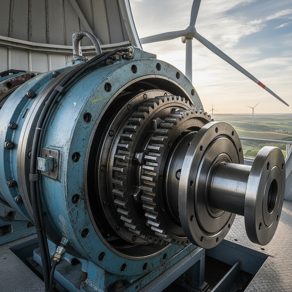 Planetary Gearbox For Wind Turbine For Wind Power And Renewable Energy Systems