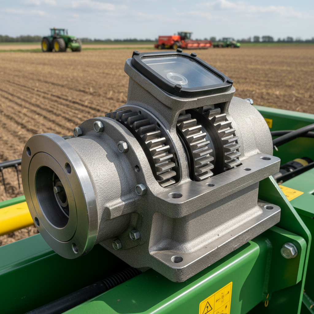 High Precision Planetary Gearbox For Agricultural Machinery And Equipment