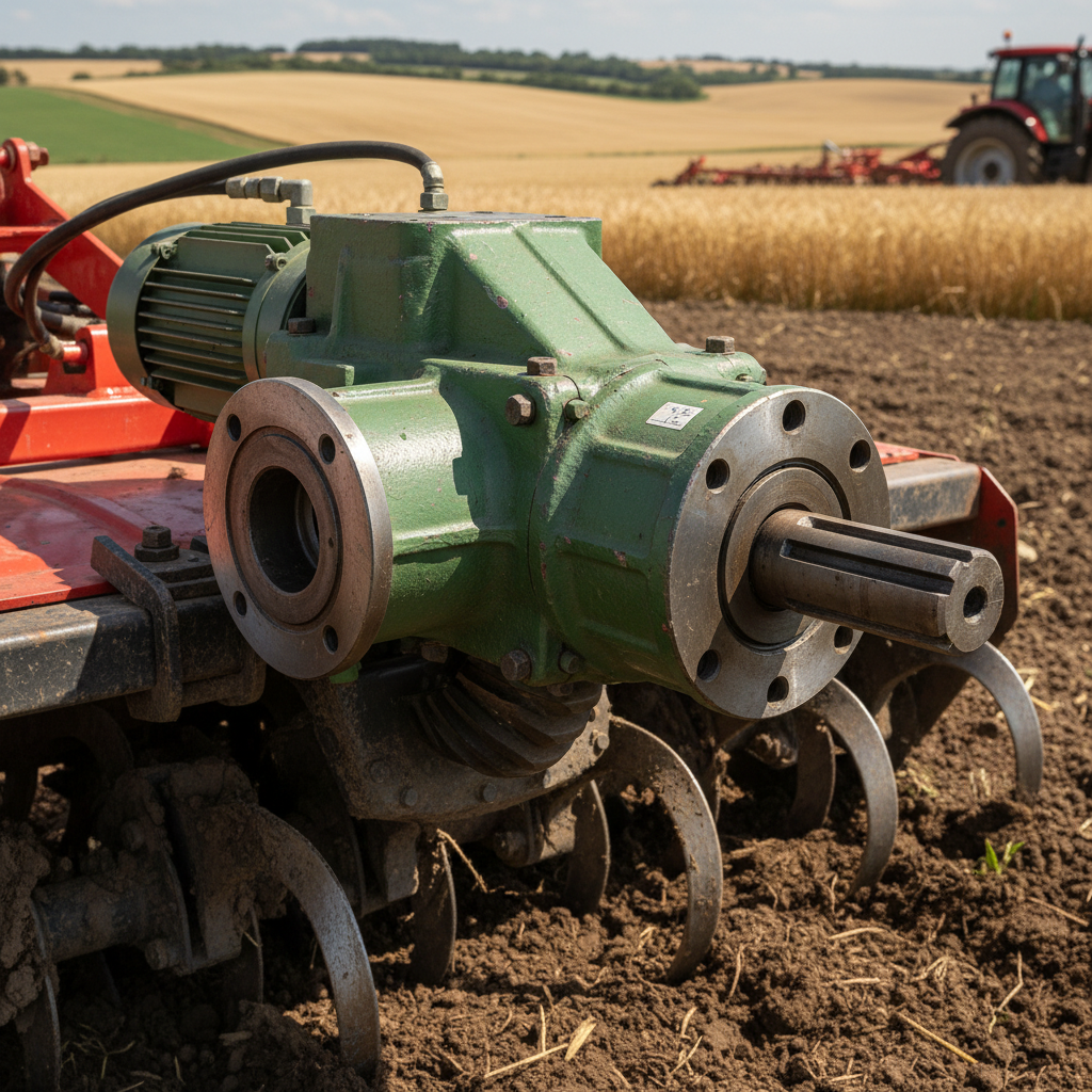 High Torque Worm Gearbox For Agricultural Machinery And Equipment
