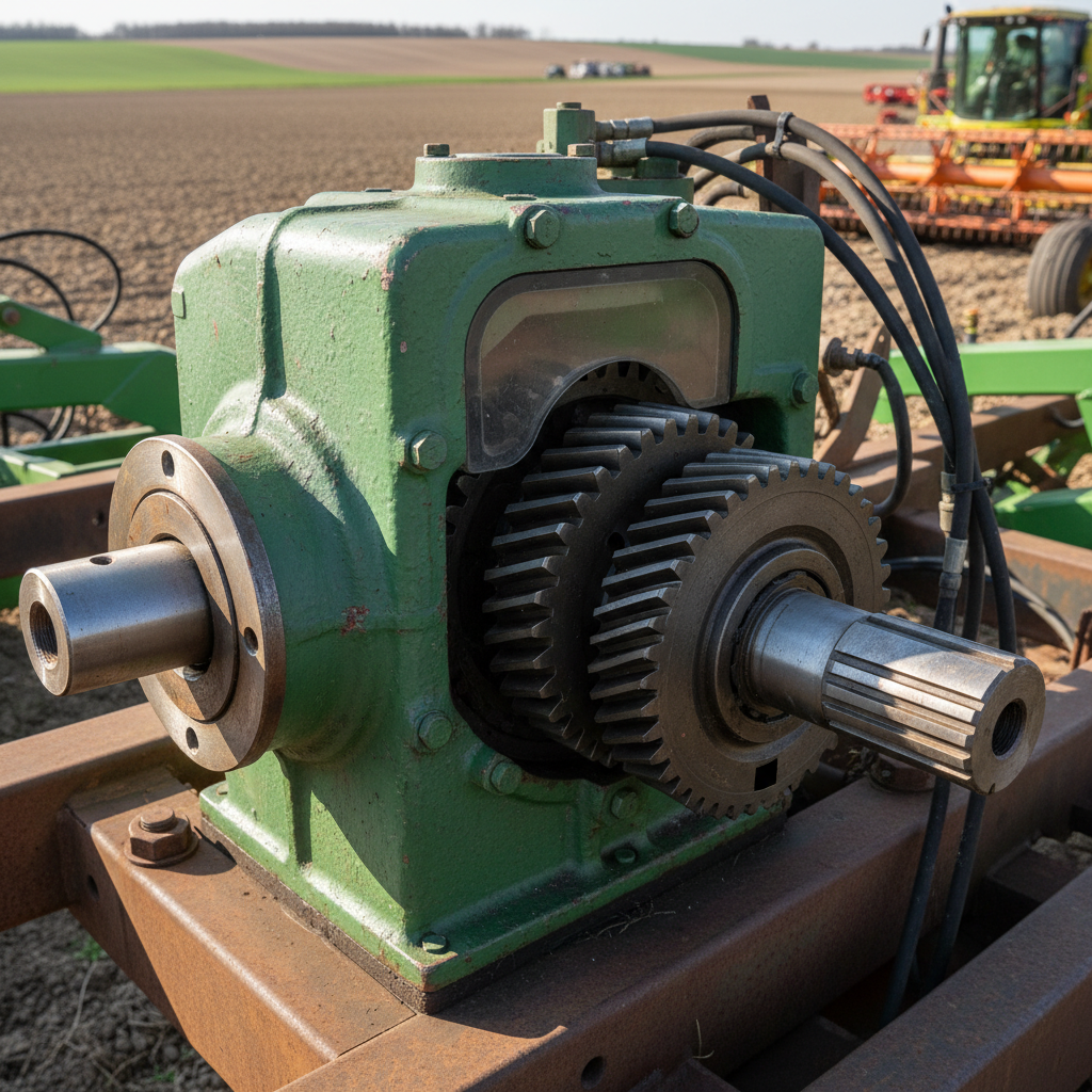 Speed Reducer Gearbox For Agricultural Machinery And Equipment