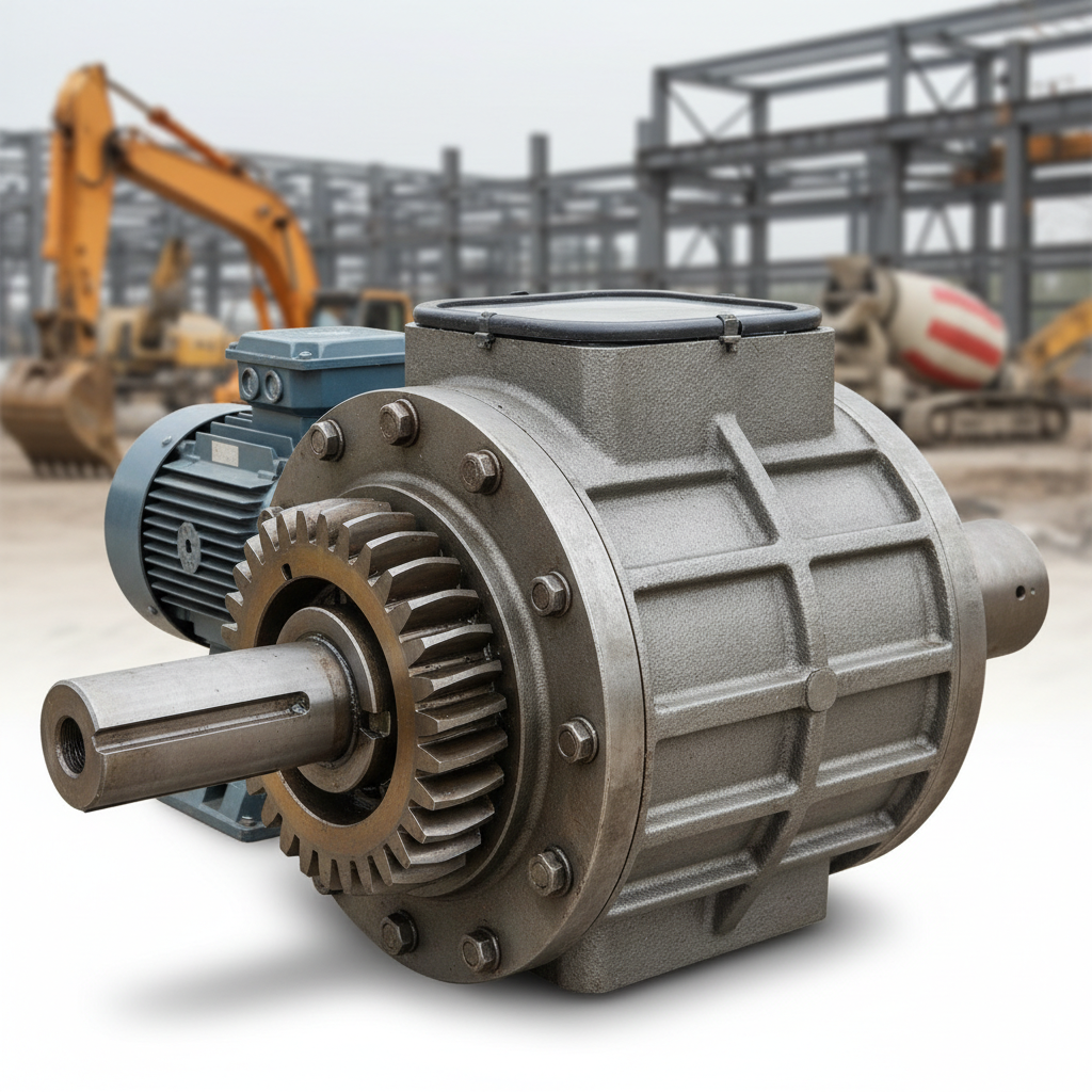 Worm Gearbox For Construction Machinery And Engineering Equipment