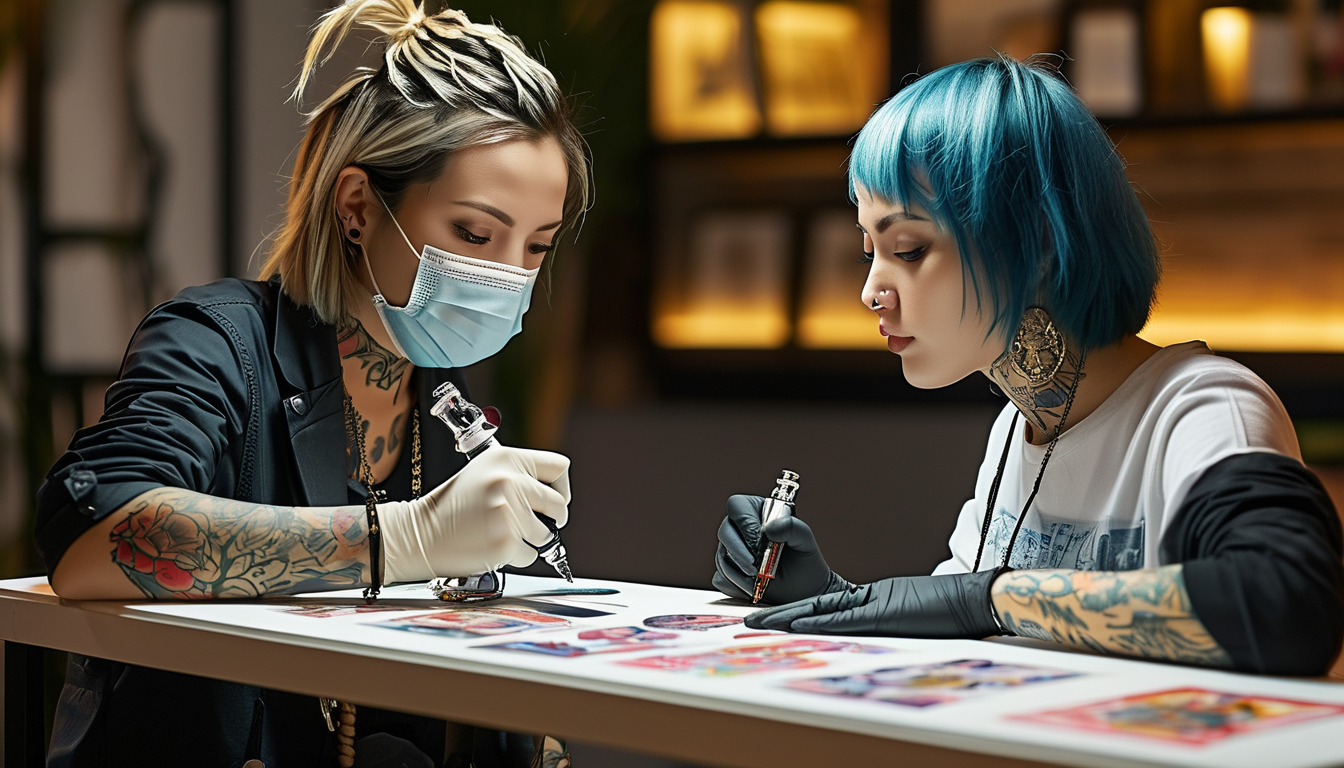Semi-Permanent Tattoo Stickers