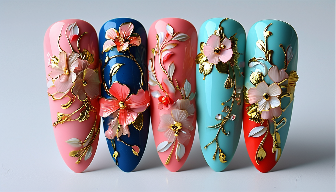 3D Nail Art Stickers