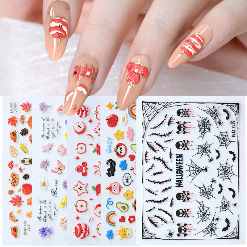 3D Nail Stickers