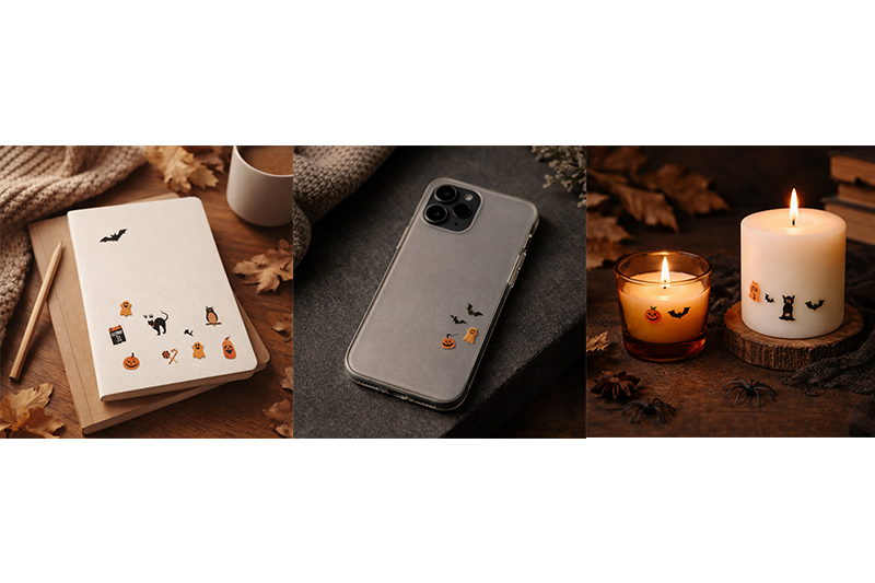 Factory-Direct Halloween 3D Nail Art Stickers Wholesale Nail Decals2