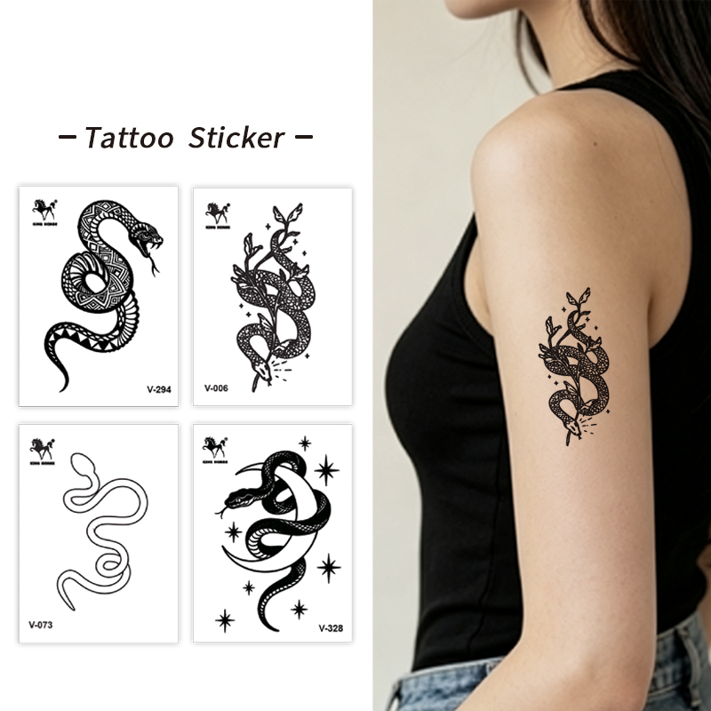 Wholesale Vintage Snake Totem Gothic Tattoo Collection