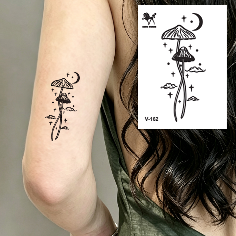 Wholesale Fairy Mushroom Butterfly Mini Fantasy Tattoo Collection Supplies