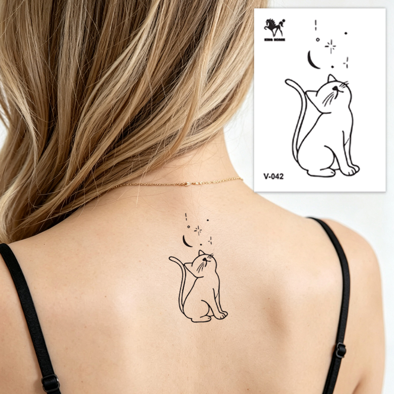 Custom Cat Rabbit Bear Cute Animal Minimal Doodle Collection