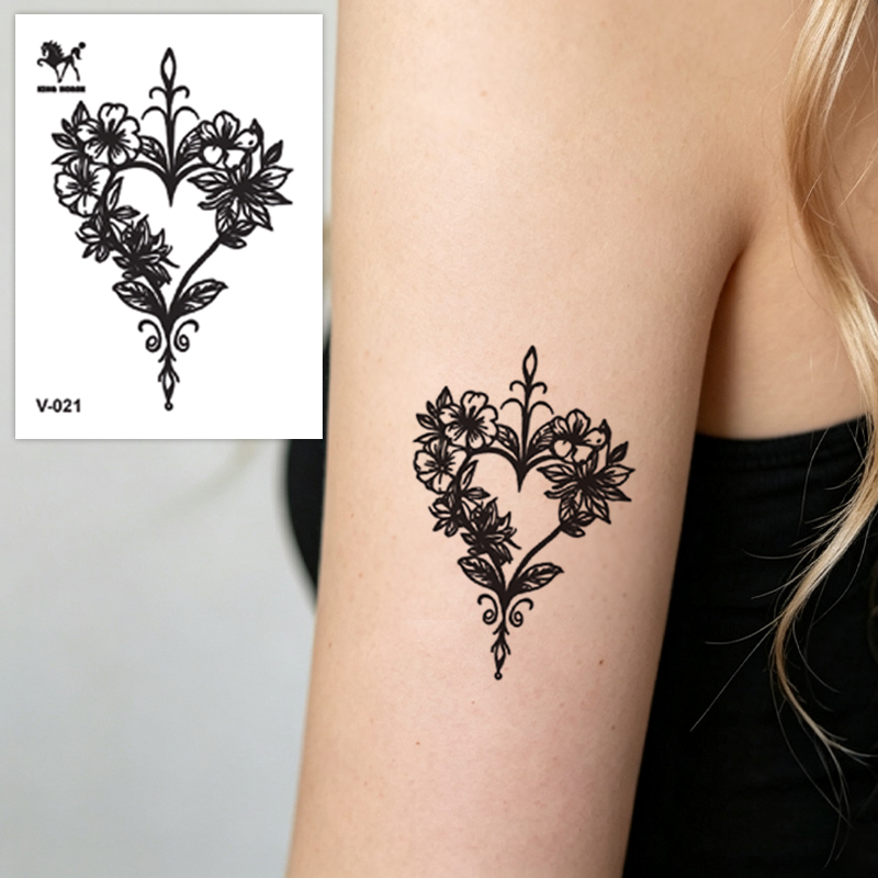Wholesale Floral Heart Spider Gothic Ornament Totem Collection Supplies