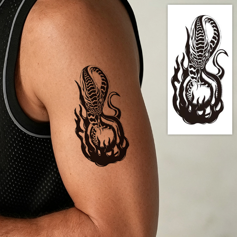 Custom China Water Transfer Tattoo Stickers - Wild Animal Gothic Designs from Trusted Suppliers & Factory