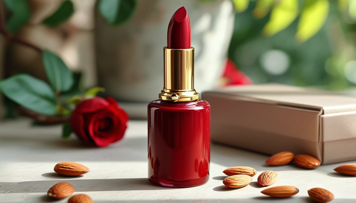 Almond Nails Dark Red For Promotional Gifts At Beauty Events