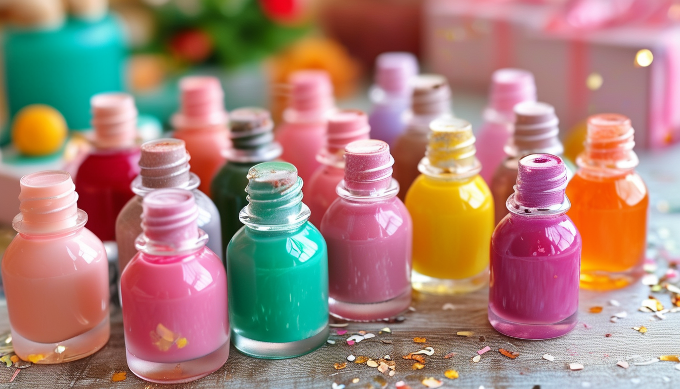 Gel Polish Stickers For Children Party Favors And Supplies