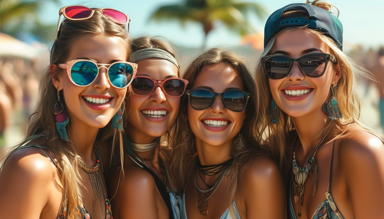 Nail Supply Vendors For Summer Beach Music Festival Accessories