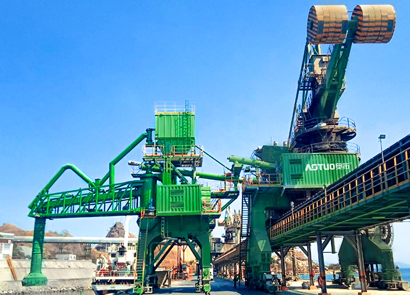 Port of Mariveles, Philippines Rail-Mounted Mobile Powder Ship Loader