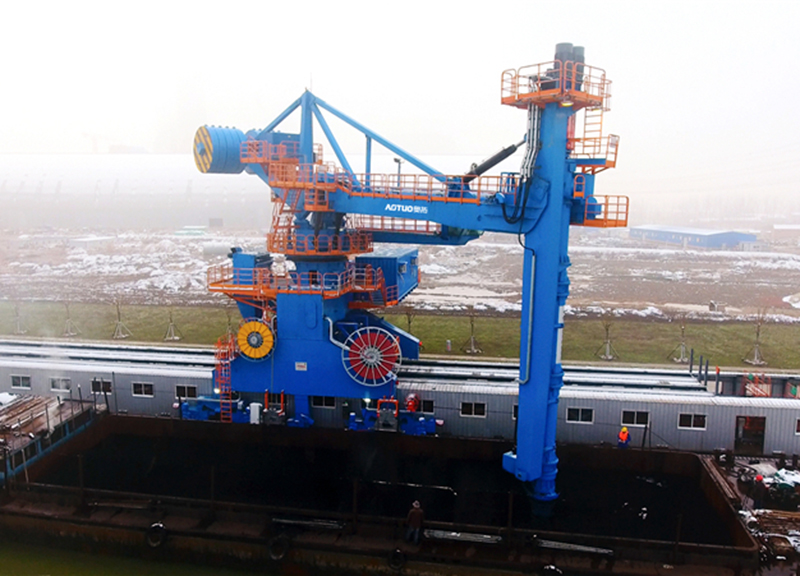 Jiangsu Guodian Suqian Thermal Power Spiral Coal Unloader ATXL500tph08.jpg