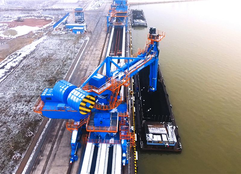 Jiangsu Guodian Suqian Thermal Power Spiral Coal Unloader ATXL500tph09.jpg