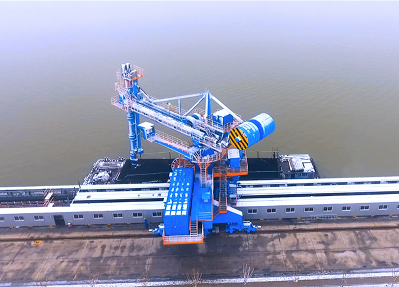 Jiangsu Guodian Suqian Thermal Power Spiral Coal Unloader ATXL500tph10.jpg