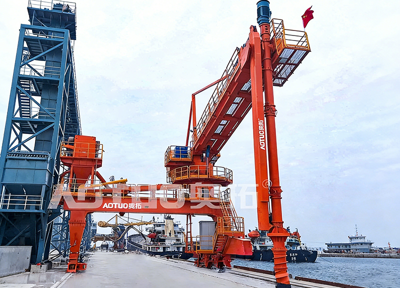 Shandong Jiefeng Rui (Zhuzhuang Port, Laizhou) Rail-Mounted Screw Ship Unloader