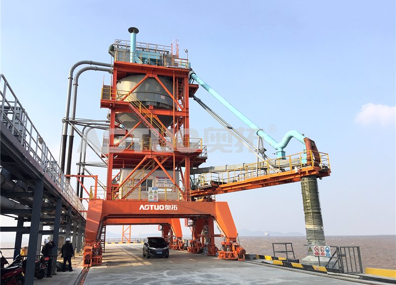 Sanmen Tianda Environment-friendly Building Materials Mobile Environment-friendly Ship Loader