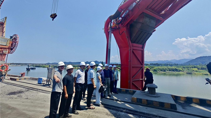 Autuo Multi-material Environmental Ship Unloader Successfully Delivered for Shaoxing Shengzhou Port Upgrade Project