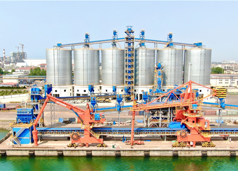 Shandong Longkou Port Continuous Environment-friendly Screw Ship Unloader