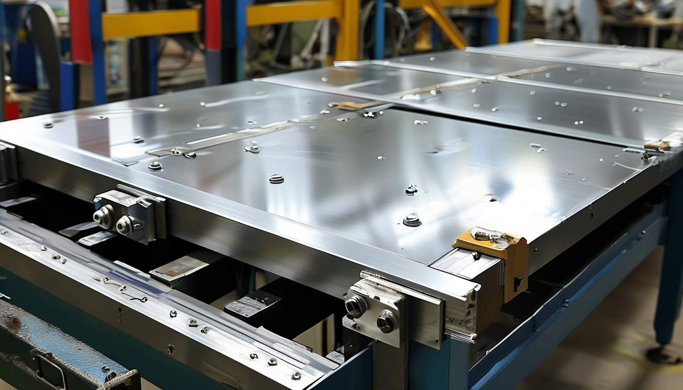 Conveyor Diverter Gate For Heavy-duty Appliance Sheet Metal Panel Connection