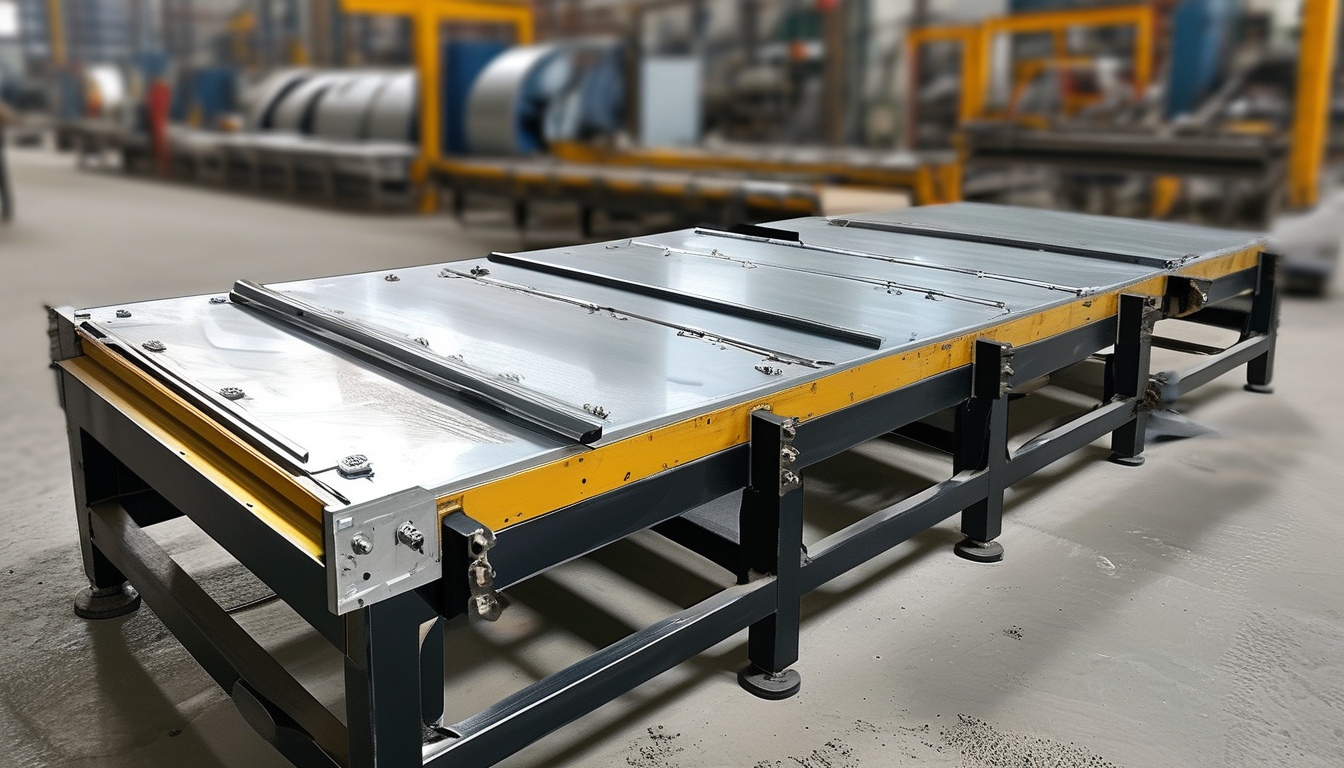 Conveyor Concrete For Heavy-duty Appliance Sheet Metal Panel Connection
