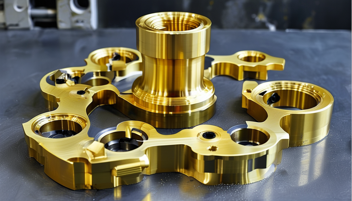 Continuous Barge Unloader For Customized CNC Machined Brass Transmission Components