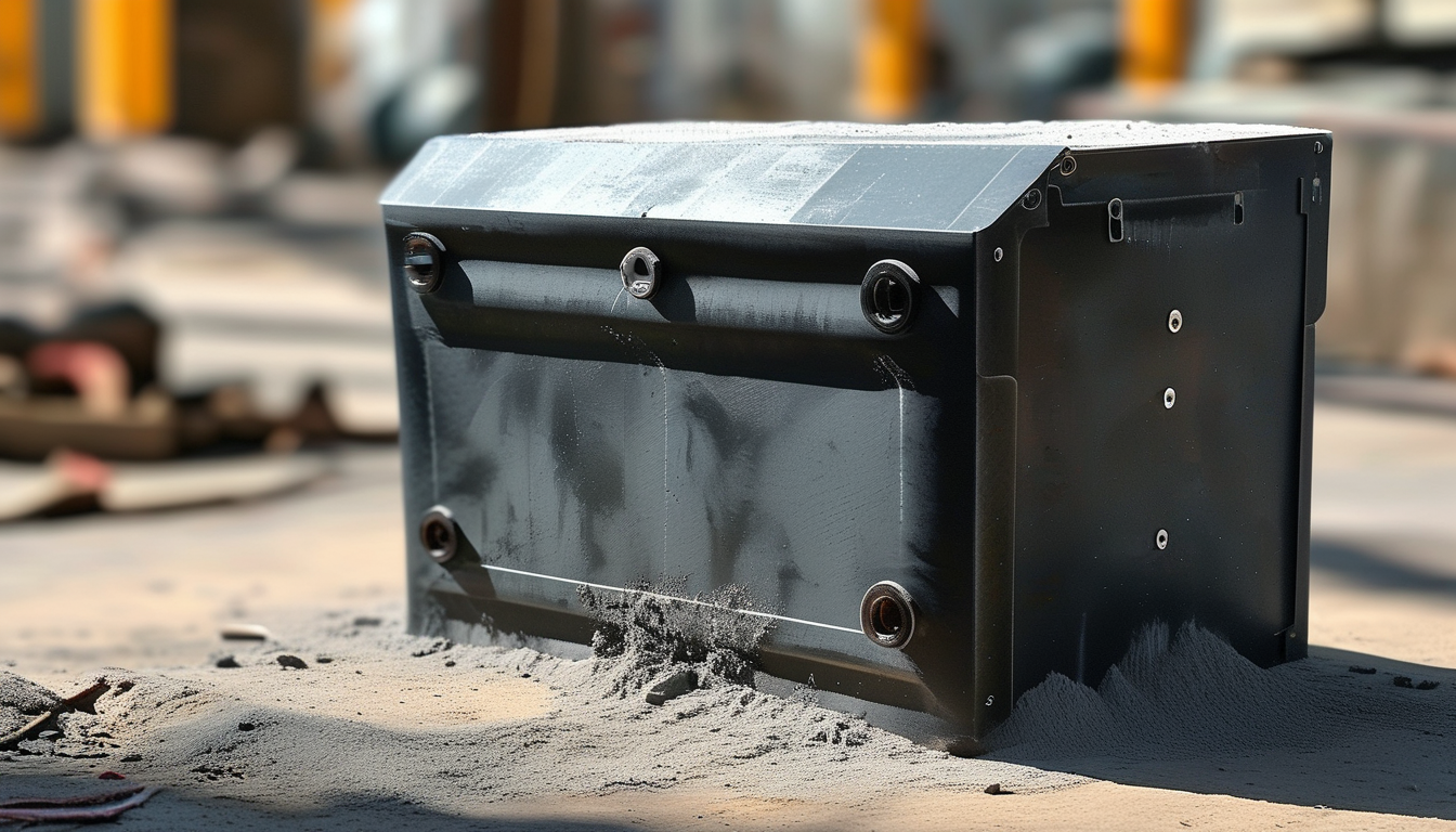 Carbon Dust Collector For Corrosion-resistant Outdoor Infrastructure Hardware Fastening
