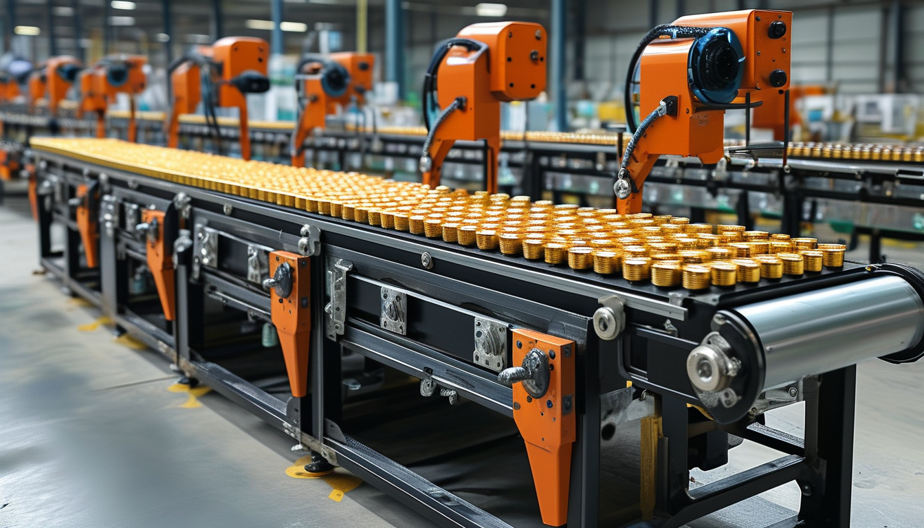 Conveyor Construction Equipment For High-volume Consumer Electronics Internal Threaded Insertion