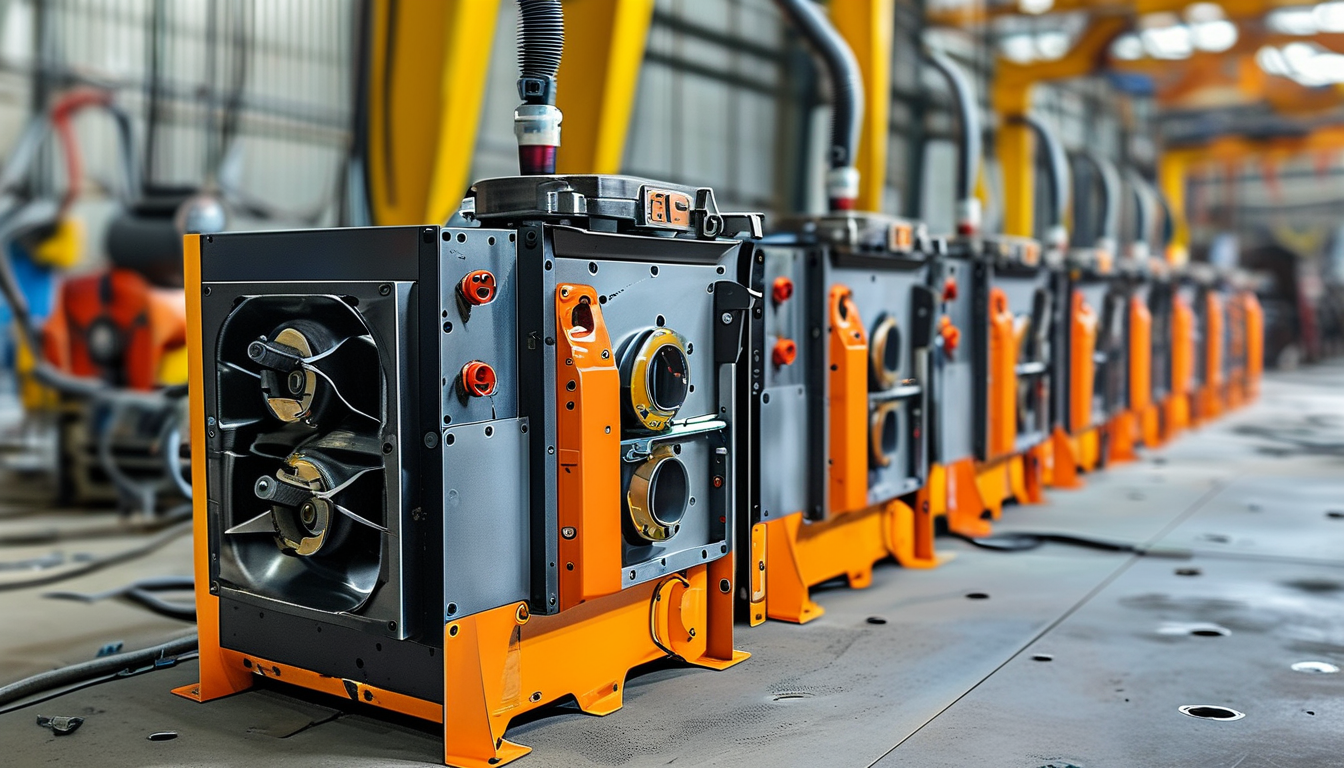 Hvac Dust Collector For Heavy Mechanical Assembly Welding Nuts Integration