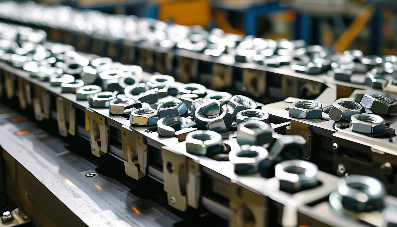 Conveyor Diverter Systems For Heavy Mechanical Assembly Welding Nuts Integration
