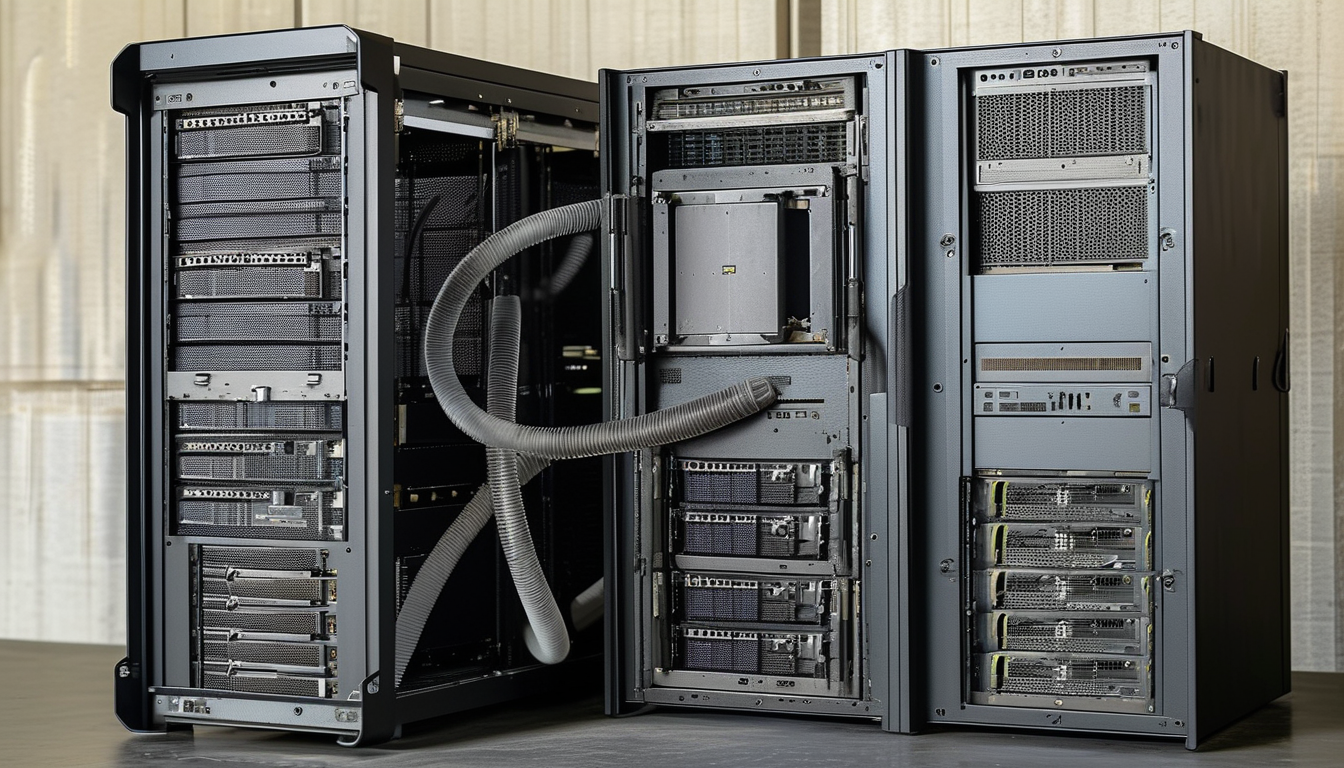 Dust Collection Unit For Telecom Server Rack Enclosure Hardware Installation