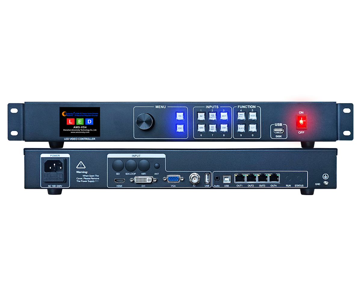 LED Controller VS1 VS3 VS4 USB Backplay