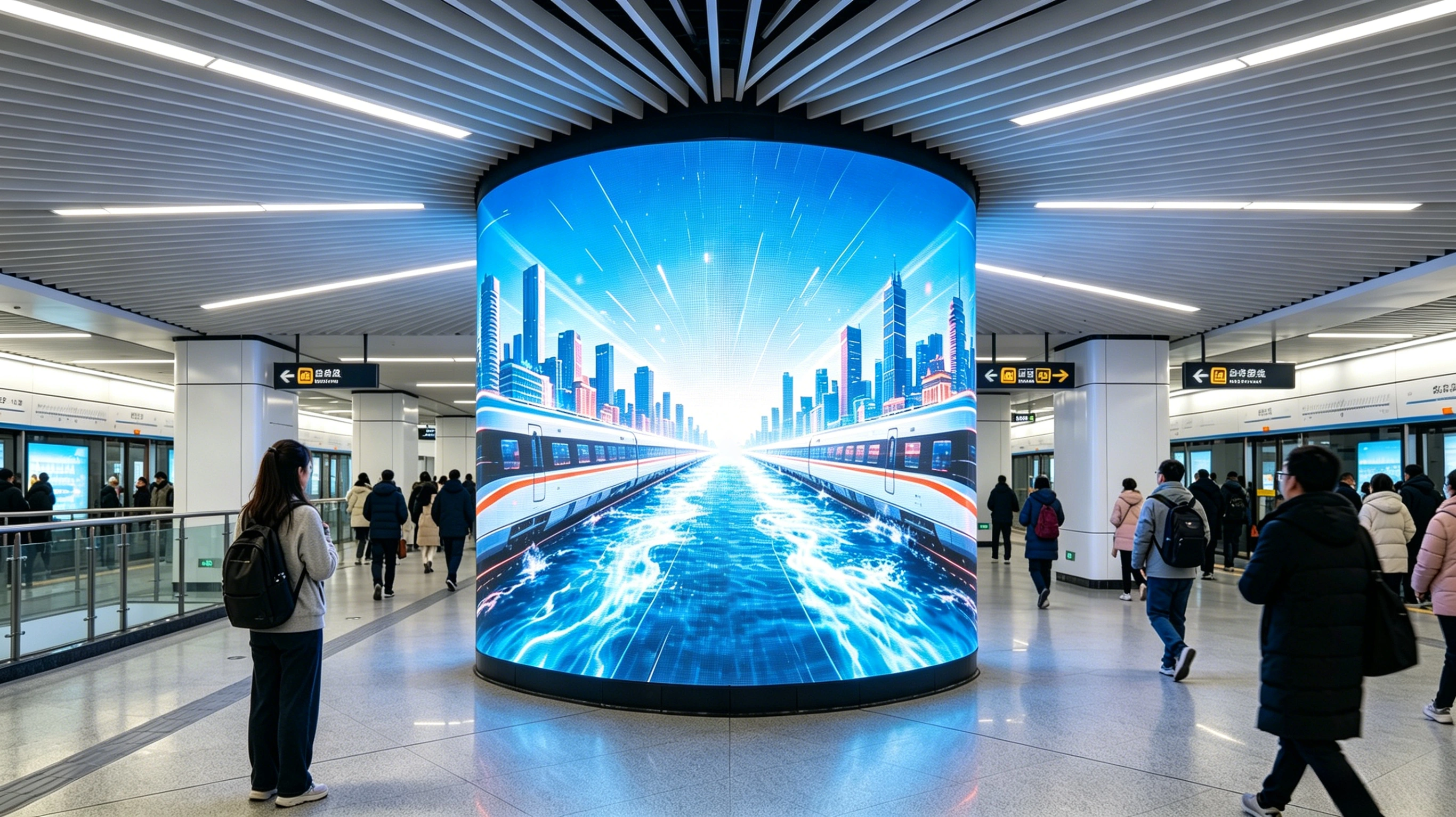 surrounding-cylindrical-creative-screen