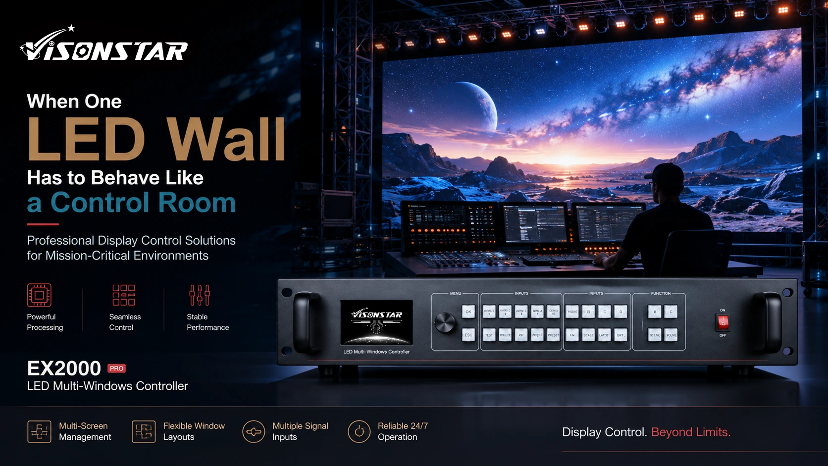 When One LED Wall Has to Behave Like a Control Room
