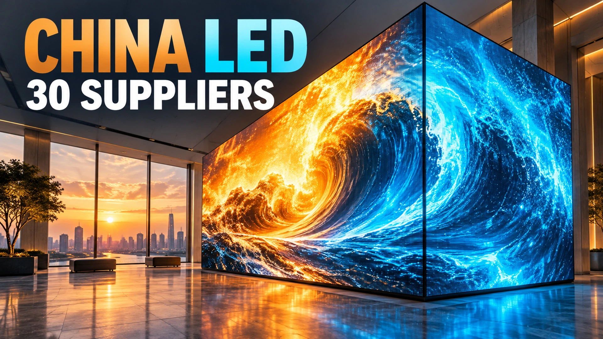 30 LED Display Manufacturers in China for Commercial and Rental Projects